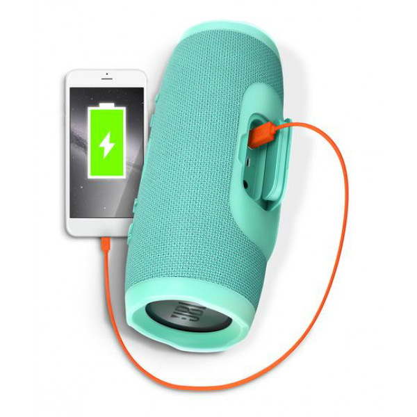Фото - Портативна акустика JBL Charge 3 Teal (JBLCHARGE3TEALEU)