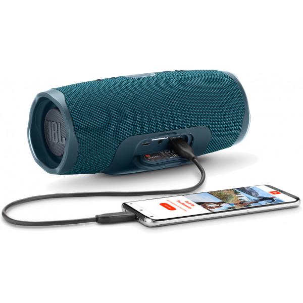 Фото - Портативна акустика JBL Charge 4 Blue (JBLCHARGE4BLU)