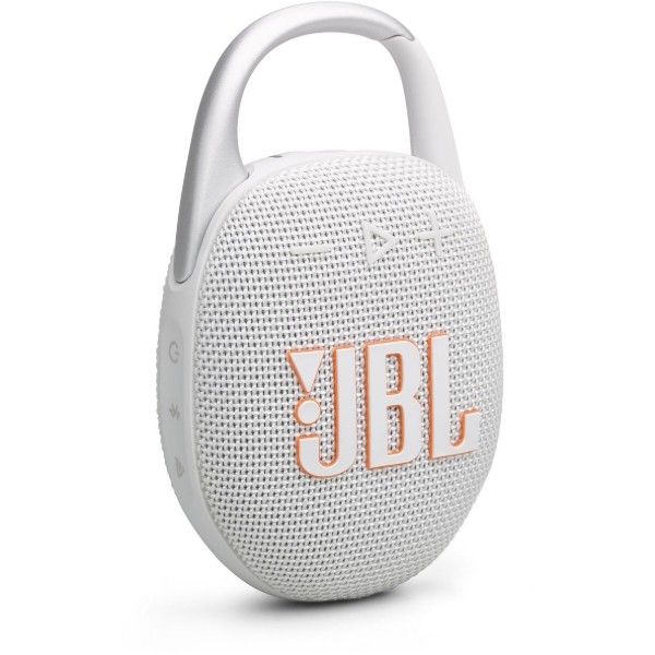 Фото - Портативная акустика JBL Clip 5 White (JBLCLIP5WHT)