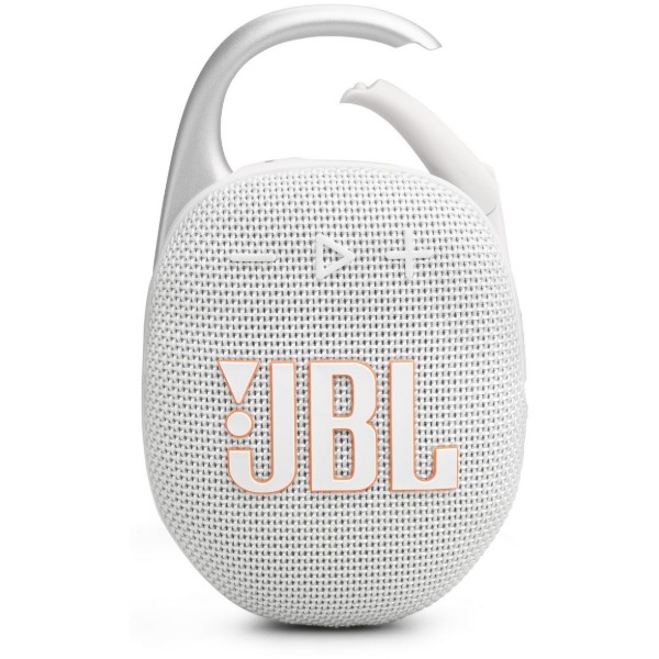 Фото - Портативная акустика JBL Clip 5 White (JBLCLIP5WHT)