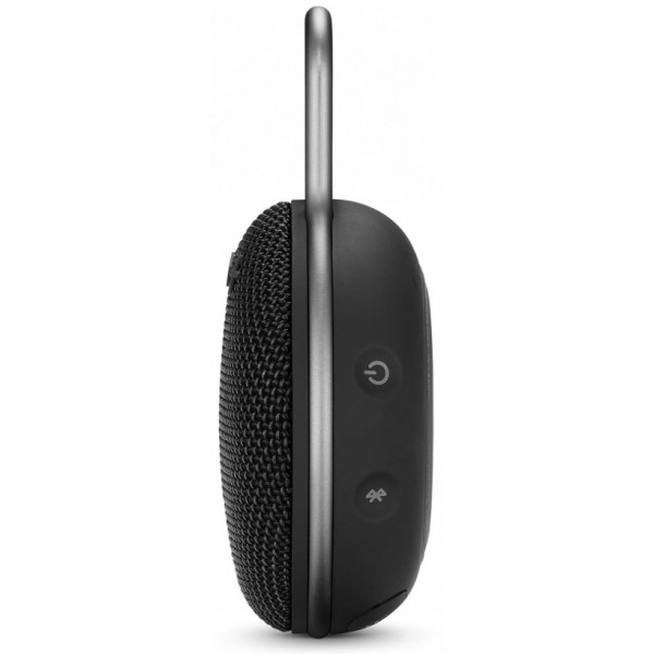 Фото - Портативная акустика JBL Clip 3 Black (JBLCLIP3BLK)