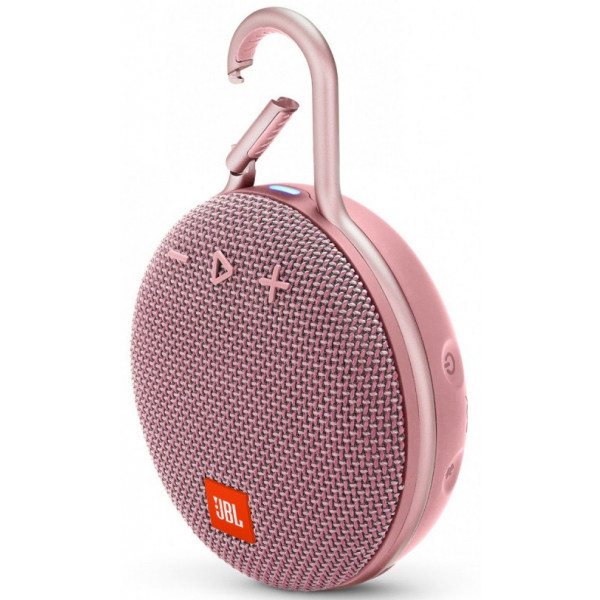 Фото - Портативная акустика JBL Clip 3 Pink (JBLCLIP3PINK)