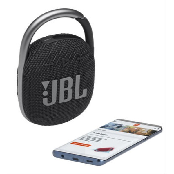 Фото - Портативна акустика JBL Clip 4 (JBLCLIP4BLK) Black