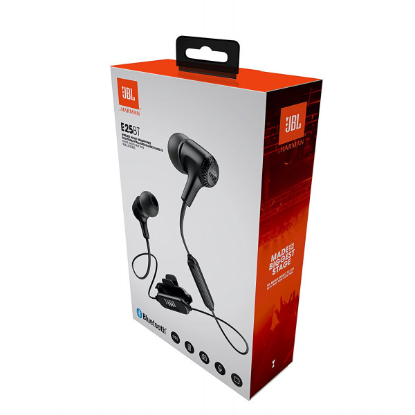 Фото - Наушники вкладыши JBL E25BT Black (JBLE25BTBLK)