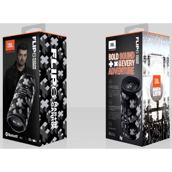 Фото - Портативная акустика JBL Flip 6 Martin Garrix (JBLFLIP6MG)