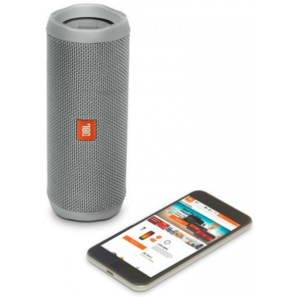 Фото - Портативная акустика JBL Flip 4 Grey (JBLFLIP4GRAY)