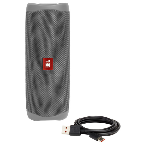 Фото - Портативна акустика JBL Flip 5 Grey (JBLFLIP5GRY)