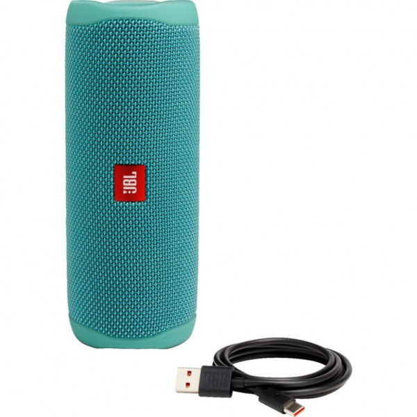 Фото - Портативна акустика JBL Flip 5 Teal (JBLFLIP5TEAL)