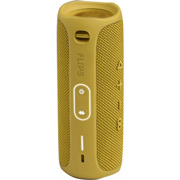 Фото - Портативна акустика JBL Flip 5 Yellow (JBLFLIP5YEL)
