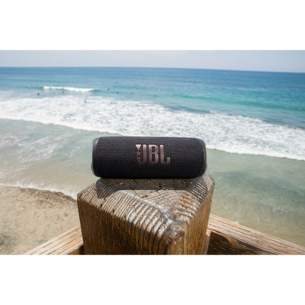 Фото - Портативна акустика JBL Flip 6 Black (JBLFLIP6BLKEU)
