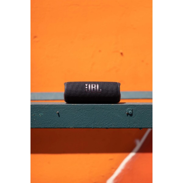 Фото - Портативна акустика JBL Flip 6 Black (JBLFLIP6BLKEU)