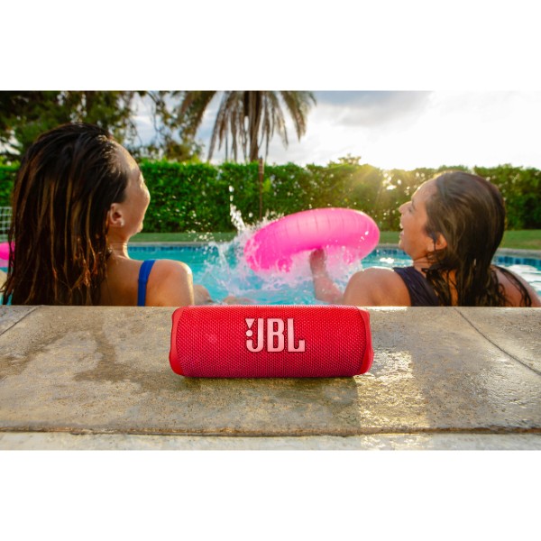 Фото - Портативна акустика JBL Flip 6 Red (JBLFLIP6RED)