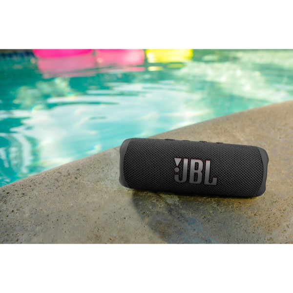 Фото - Портативна акустика JBL Flip 6 Black (JBLFLIP6BLKEU)