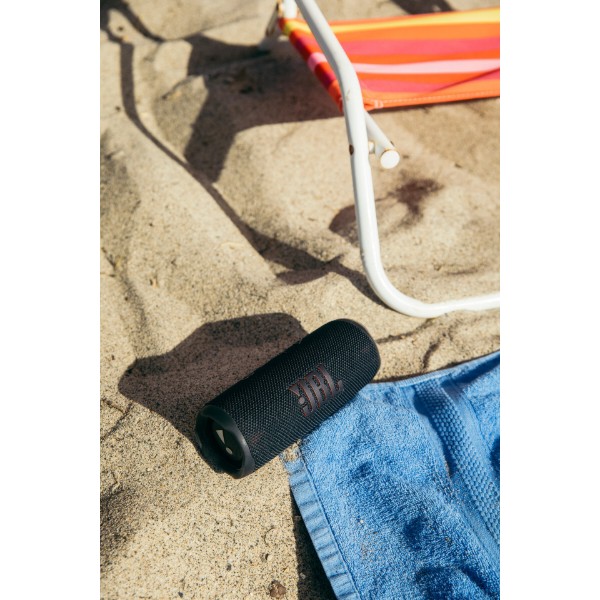 Фото - Портативна акустика JBL Flip 6 Black (JBLFLIP6BLKEU)