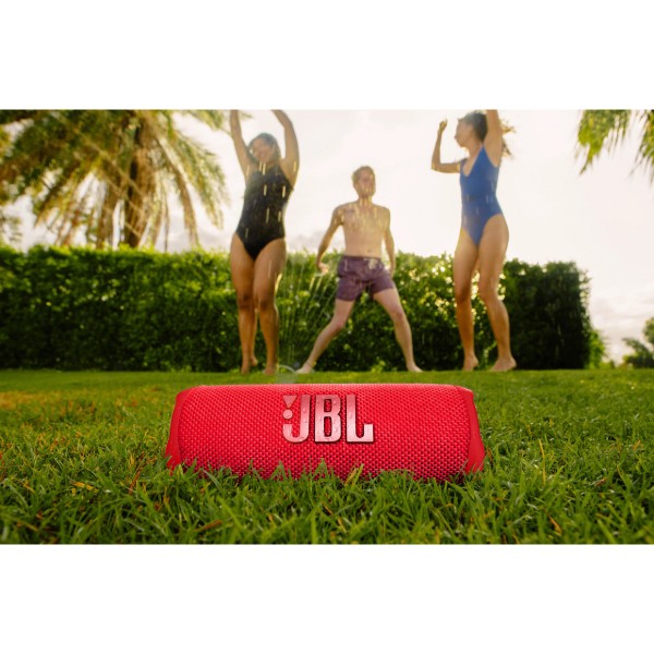 Фото - Портативна акустика JBL Flip 6 Red (JBLFLIP6RED)