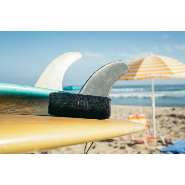 Фото - Портативна акустика JBL Flip 6 Black (JBLFLIP6BLKEU)