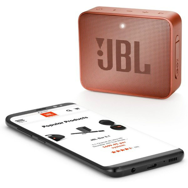 Фото - Портативна акустика JBL Go 2 Sunkissed Cinnamon (JBLGO2CINNAMON)