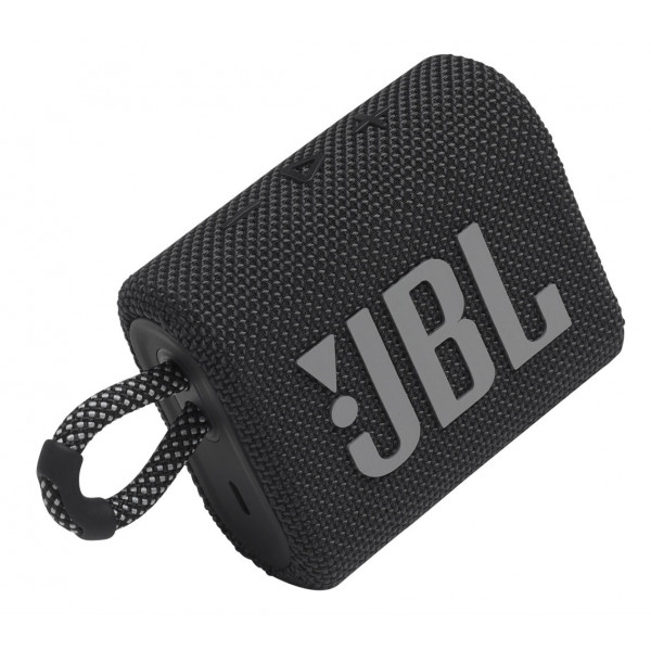 Фото - Портативна акустика JBL GO 3 Black (JBLGO3BLK)