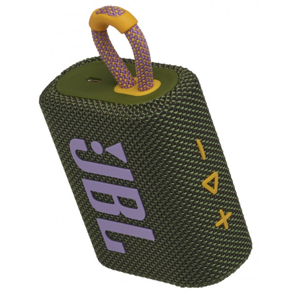 Фото - Портативная акустика JBL GO 3 Green (JBLGO3GRN)