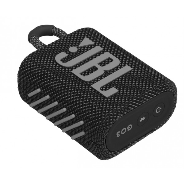 Фото - Портативна акустика JBL GO 3 Black (JBLGO3BLK)