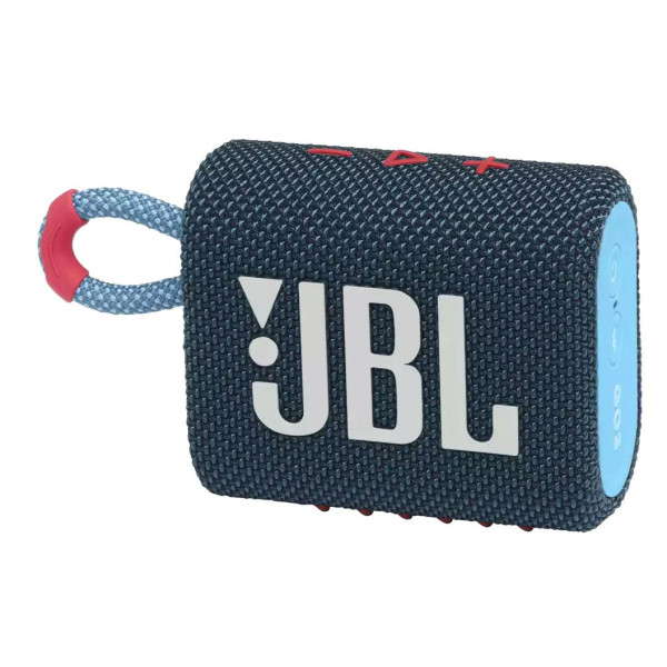 Фото - Портативная акустика JBL GO 3 Blue-Pink (JBLGO3BLUP)