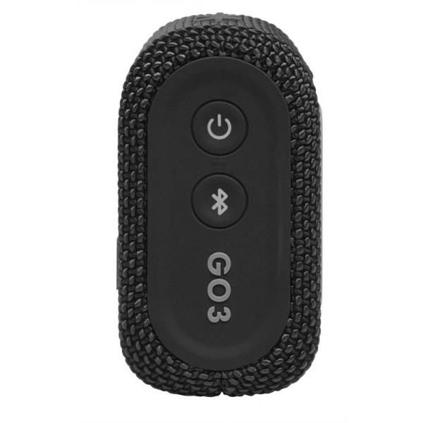 Фото - Портативна акустика JBL GO 3 Black (JBLGO3BLK)