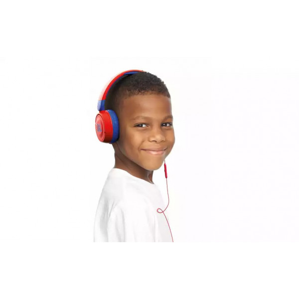 Фото - Навушники накладні дротові JBL JR 310 Blue (JBLJR310BLU)