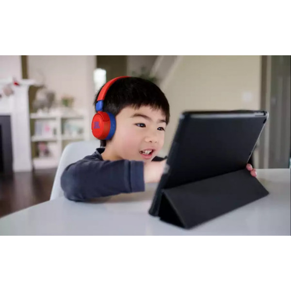 Фото - Навушники накладні дротові JBL JR 310 Blue (JBLJR310BLU)