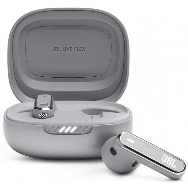 Фото - Наушники вкладыши беспроводные TWS JBL Live Flex Silver(JBLLIVEFLEXSVR)