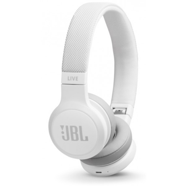 Фото - Наушники накладные беспроводные JBL Live 400BT White (JBLLIVE400BTWHT)