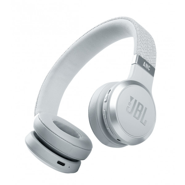 Фото - Навушники накладні бездротові JBL Live 460NC White (JBLLIVE460NCWHT)