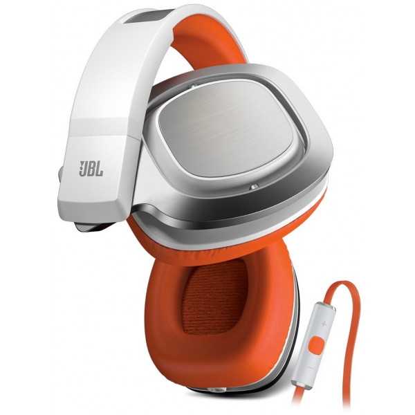 Фото - Наушники накладные JBL On-Ear Headphone J88i White/Orange (J88I-WOR)