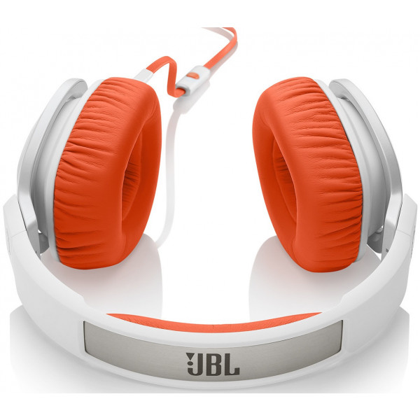 Фото - Наушники накладные JBL On-Ear Headphone J88i White/Orange (J88I-WOR)