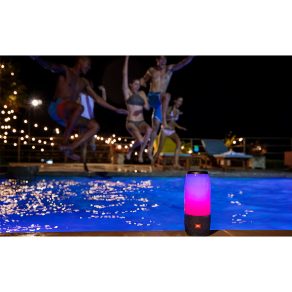 Фото - Портативна акустика JBL Pulse 3 White (JBLPULSE3WHTEU)
