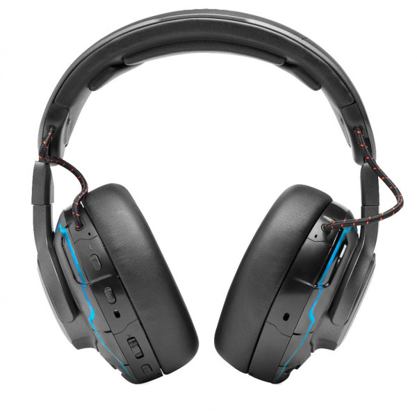 Фото - Гарнітура дротова ігрова JBL Quantum One Black (JBLQUANTUMONEBLK)