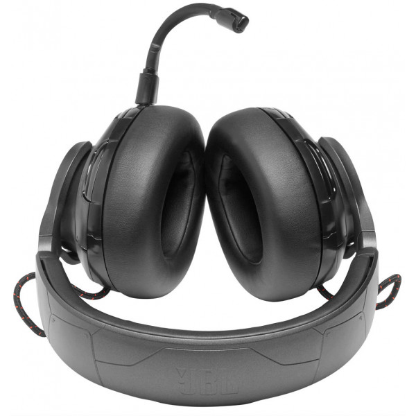 Фото - Гарнітура дротова ігрова JBL Quantum One Black (JBLQUANTUMONEBLK)