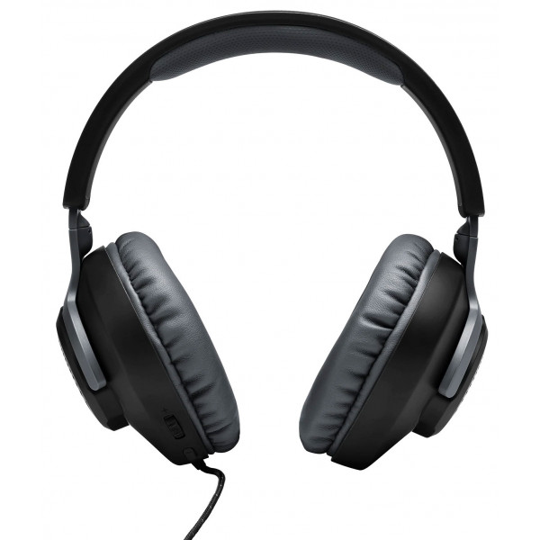 Фото - Гарнітура дротова ігрова JBL Quantum 100 Black (JBLQUANTUM100BLK)