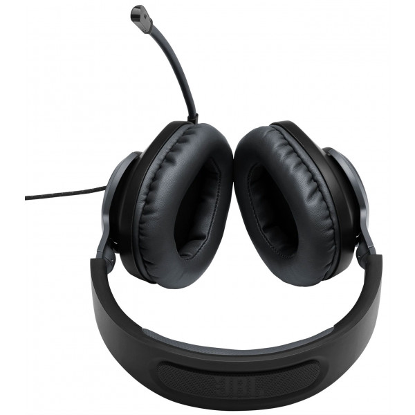 Фото - Гарнітура дротова ігрова JBL Quantum 100 Black (JBLQUANTUM100BLK)