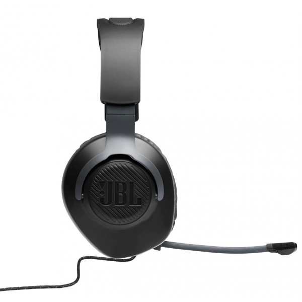 Фото - Гарнітура дротова ігрова JBL Quantum 100 Black (JBLQUANTUM100BLK)