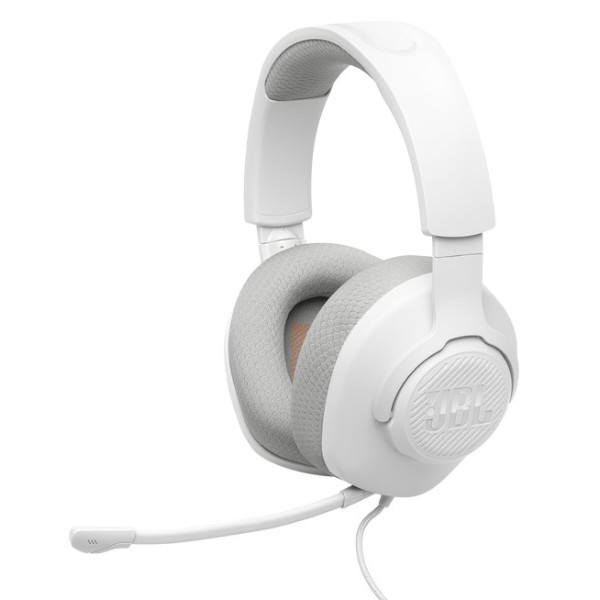 Фото - Гарнитура проводная игровая JBL Quantum 100M2 White (JBLQTUM100M2WHT)