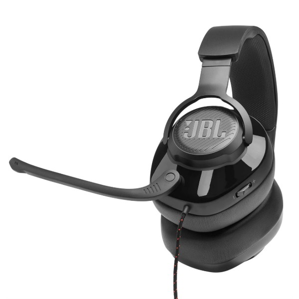 Фото - Гарнитура проводная игровая JBL Quantum 200 Black (JBLQUANTUM200BLK)