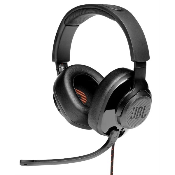 Фото - Гарнитура проводная игровая JBL Quantum 200 Black (JBLQUANTUM200BLK)