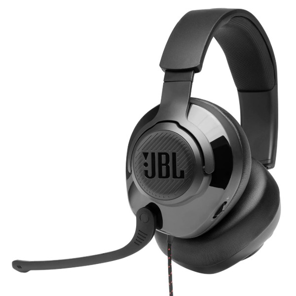 Фото - Гарнитура проводная игровая JBL Quantum 200 Black (JBLQUANTUM200BLK)