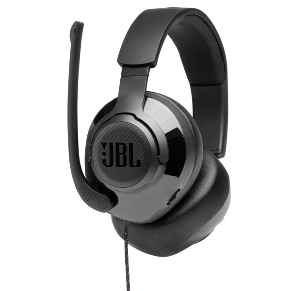 Фото - Гарнитура проводная игровая JBL Quantum 200 Black (JBLQUANTUM200BLK) Фото - Гарнитура проводная игровая JBL Quantum 200 Black (JBLQUANTUM200BLK)