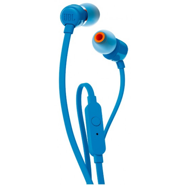 Фото - Уценка - Наушники вкладыши JBL T110 Blue (JBLT110BLU)