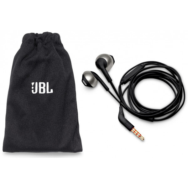 Фото - Навушники вкладиші JBL T205 Black (JBLT205BLK)