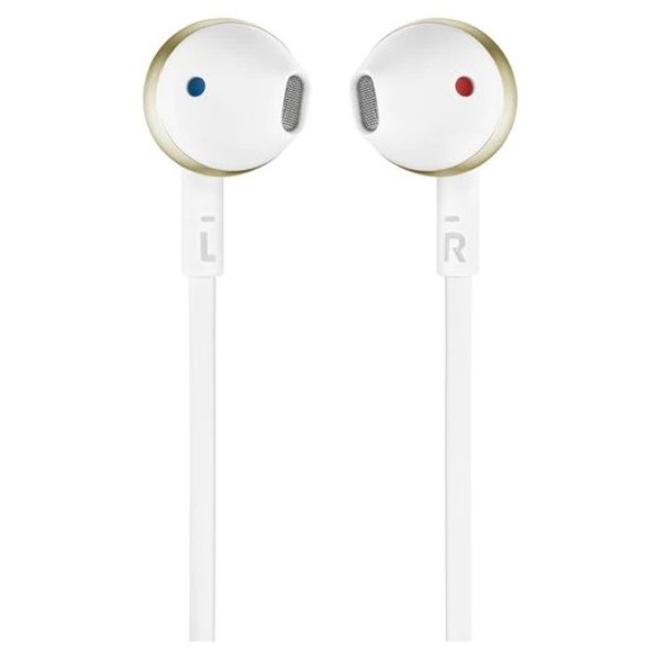 Фото - Наушники вкладыши проводные JBL T205 Champagne Gold (JBLT205CGD)