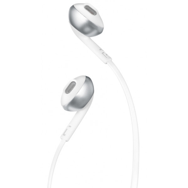 Фото - Навушники вкладиші дротові JBL T205 Chrome (JBLT205CRM)