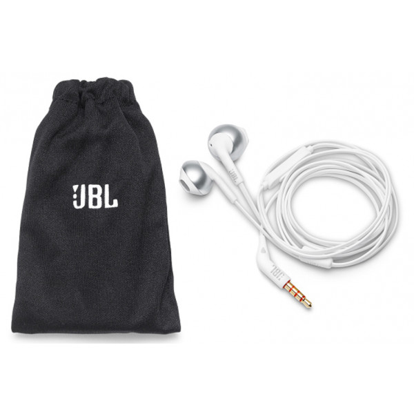 Фото - Навушники вкладиші дротові JBL T205 Chrome (JBLT205CRM)