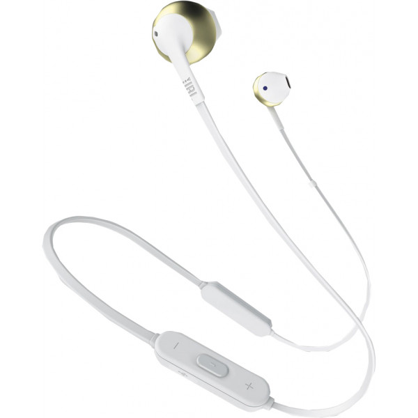 Фото - Наушники вкладыши беспроводные JBL T205BT Champagne Gold (JBLT205BTCGD)